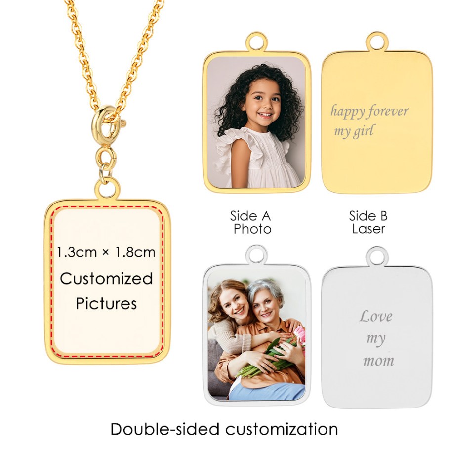 Embroidery Charm - Ожерелье с подвеской в виде флага