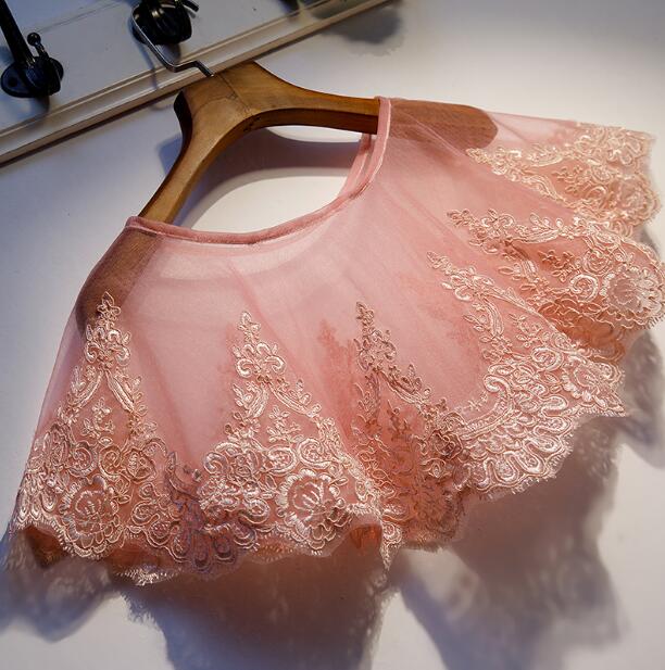 Женская розовая сетчатая пашми – обзор и цена Embroidery Shawl
