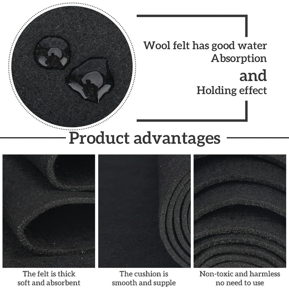 Рулон фетровой ткани 78,7x15,7 – обзор и цена Felt Sheet Wool