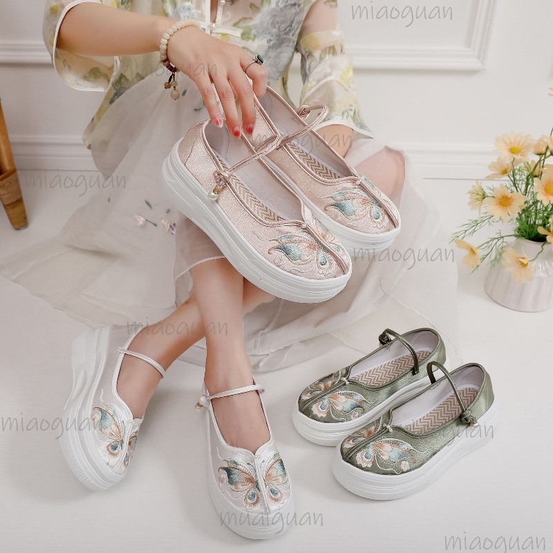 Женские туфли Мэри Джейн в кит – обзор и цена Embroidery Shoes
