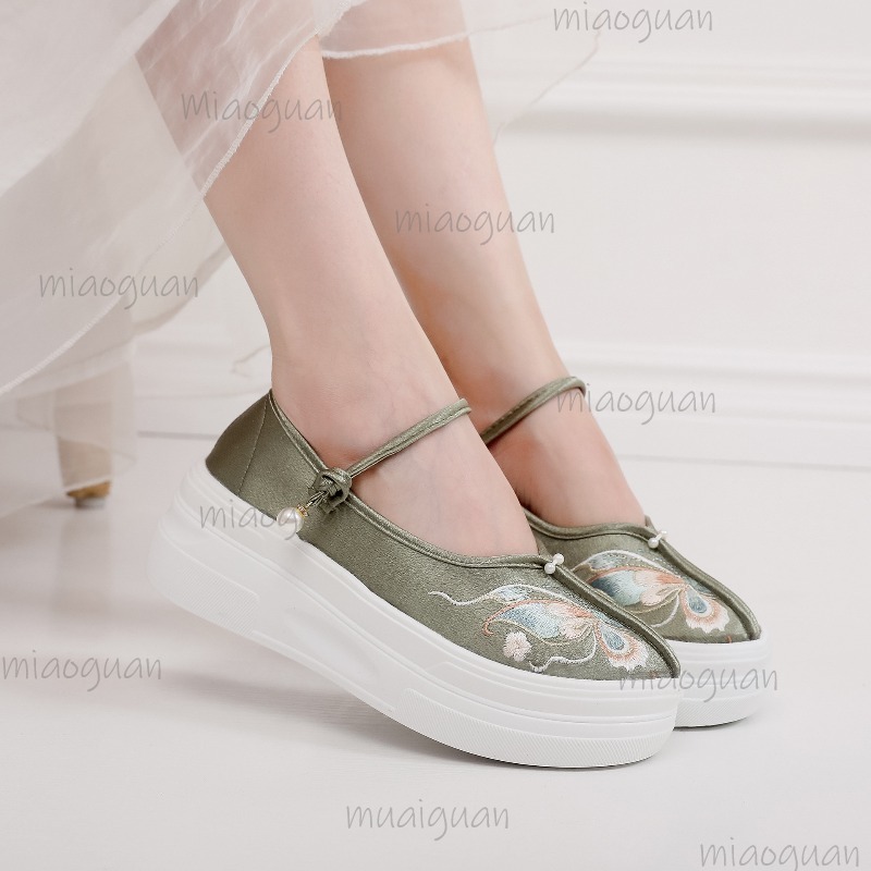 Женские туфли Мэри Джейн в кит – обзор и цена Embroidery Shoes