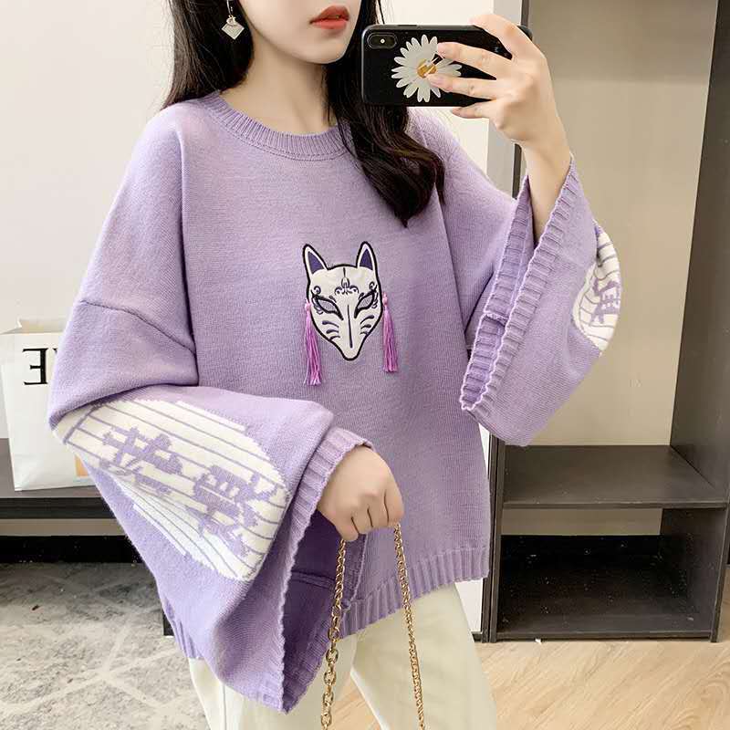 Модный вязаный свитер с вышивк – обзор и цена Embroidery Thread Yarn