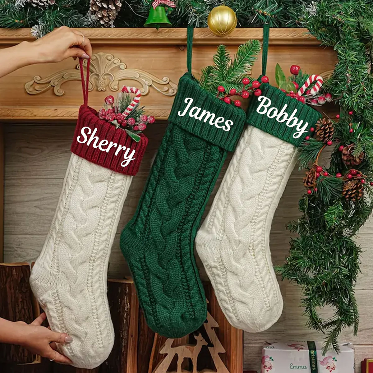 Один винтажный персонализирова – обзор и цена Embroidery Xmas