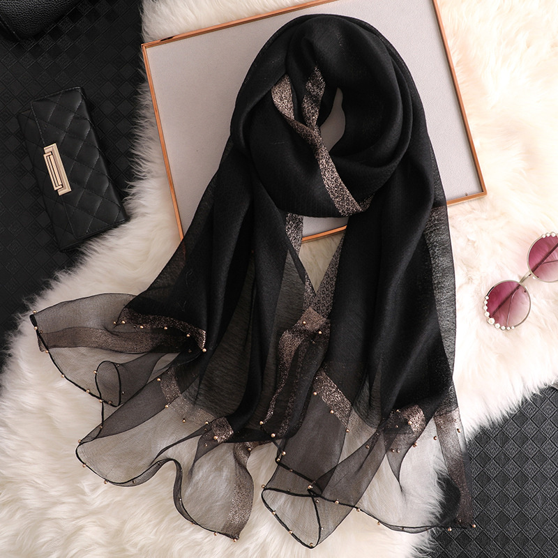 Роскошный дизайнерский хиджаб  – обзор и цена Embroidery Shawl