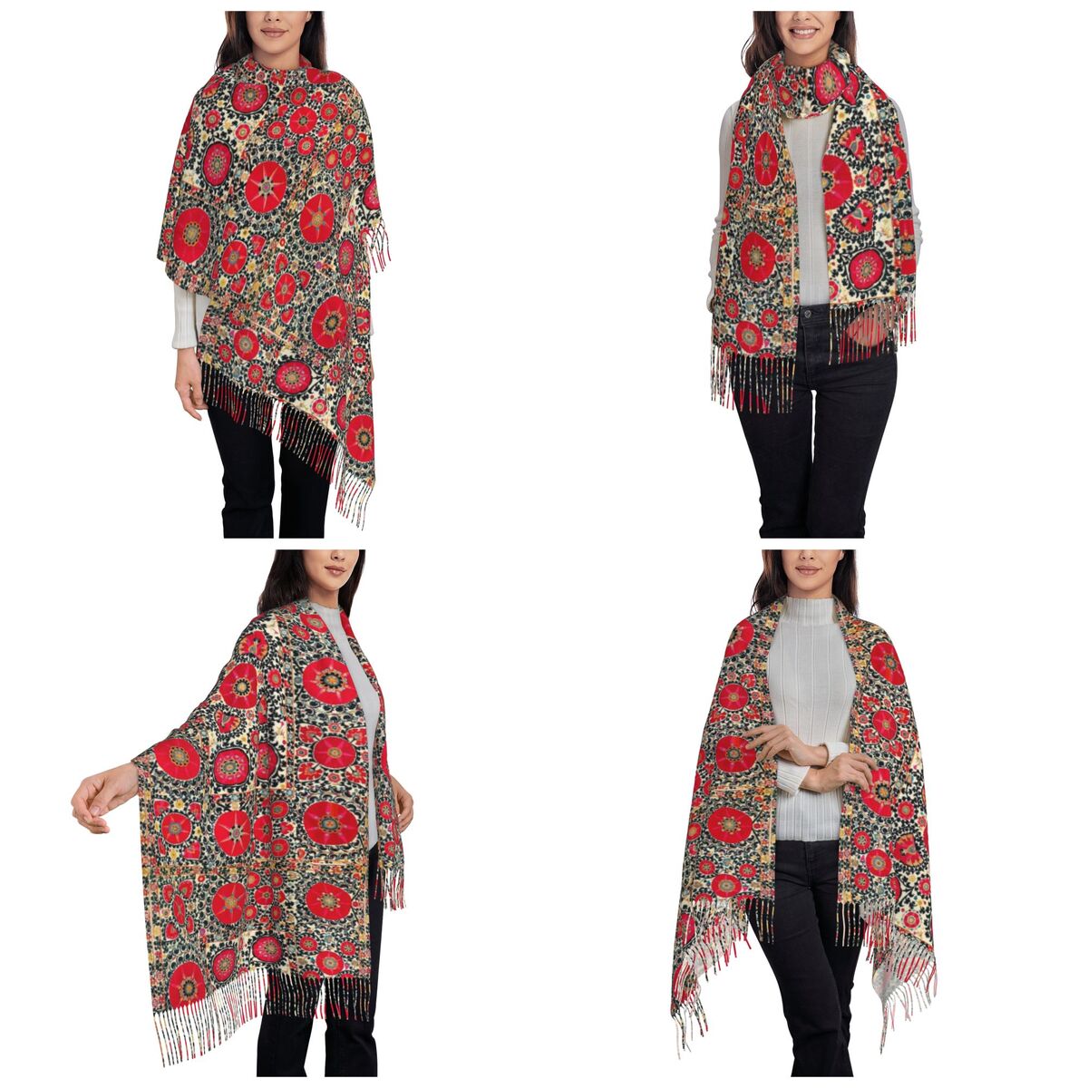 Shakhrisyabz Suzani узбекский  – обзор и цена Embroidery Shawl