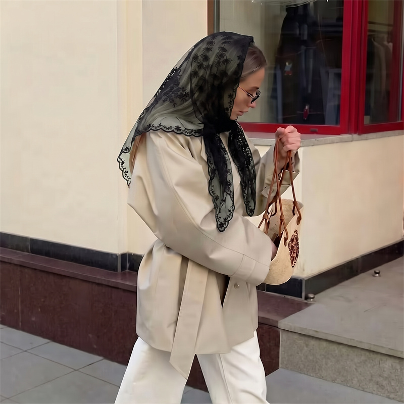 Новейший дизайн: кружевной тре – обзор и цена Embroidery Shawl