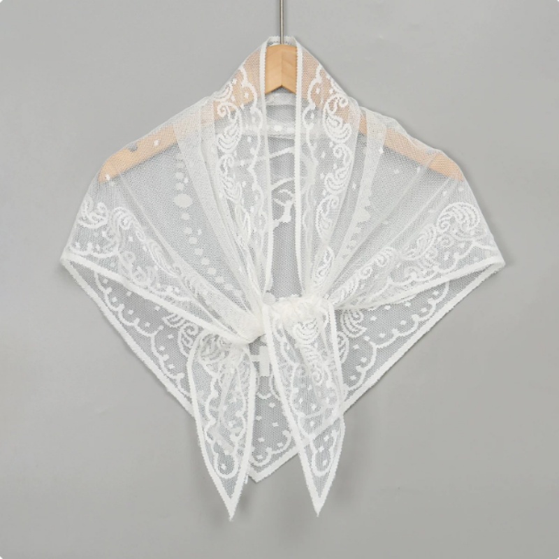 Универсальный модный однотонны – обзор и цена Embroidery Shawl