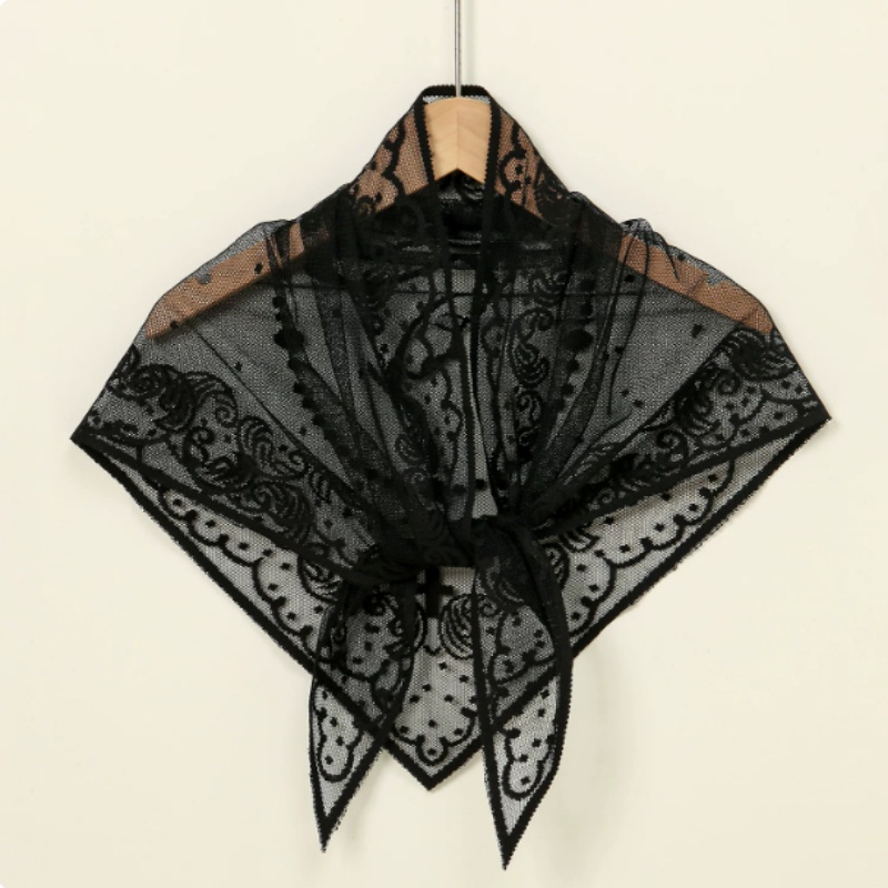 Универсальный модный однотонны – обзор и цена Embroidery Shawl