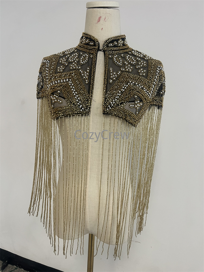 Ретро-роскошный укороченный жа – обзор и цена Embroidery Shawl