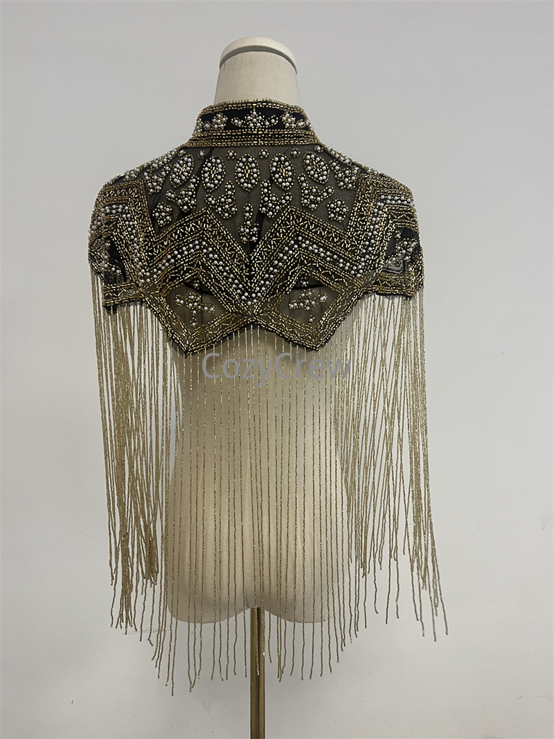 Ретро-роскошный укороченный жа – обзор и цена Embroidery Shawl