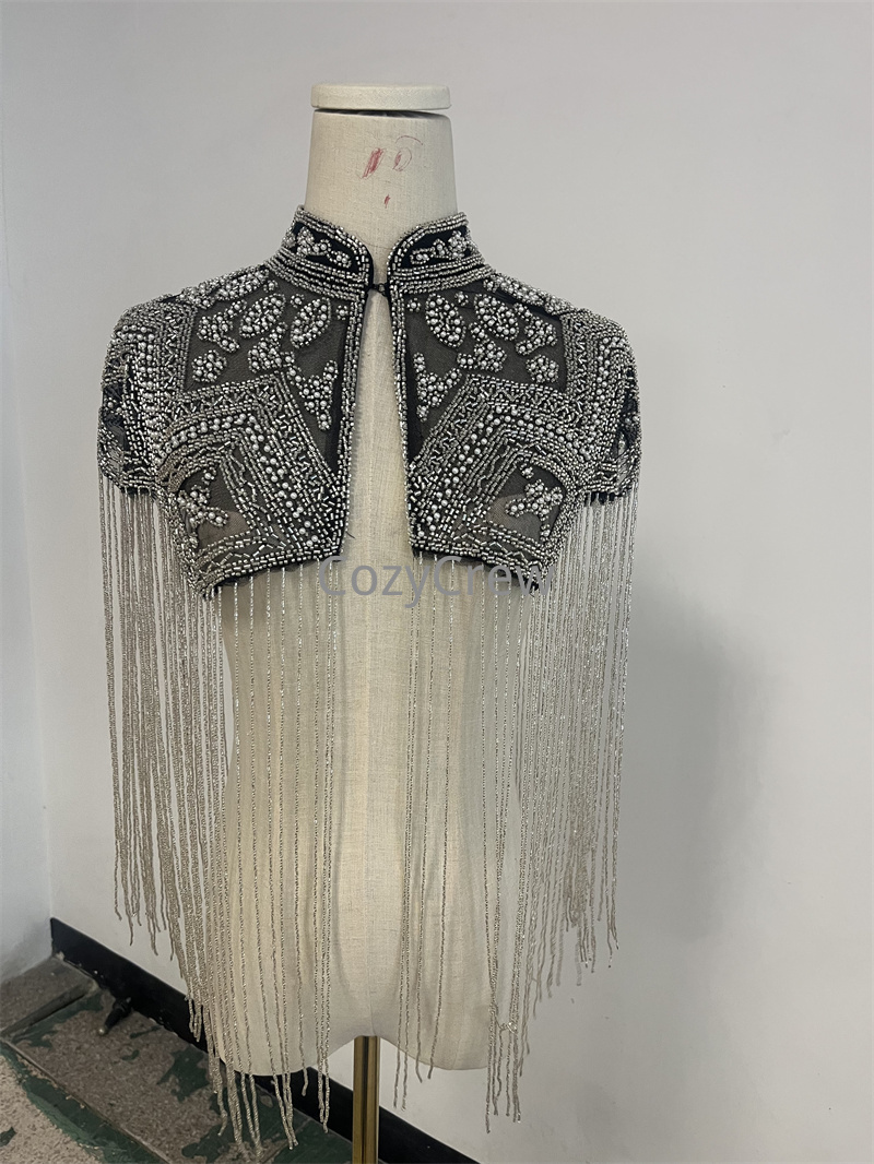 Ретро-роскошный укороченный жа – обзор и цена Embroidery Shawl
