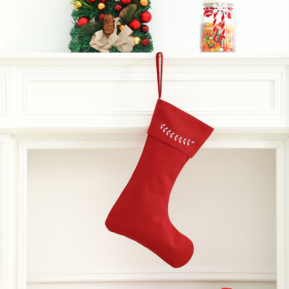 Рождественский носок с вышивко – обзор и цена Embroidery Xmas Stocking